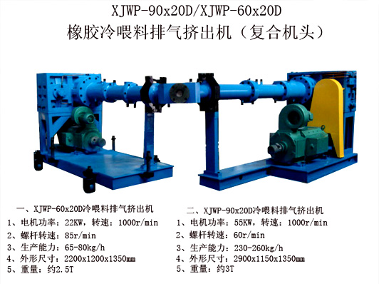 膠條復合擠出機